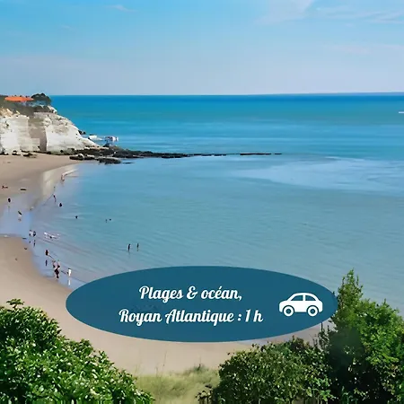 Appart' Roseau Des Marais - Climatise Et Parking Prive - Chelona'loc Apartment Saint-Palais (Gironde)